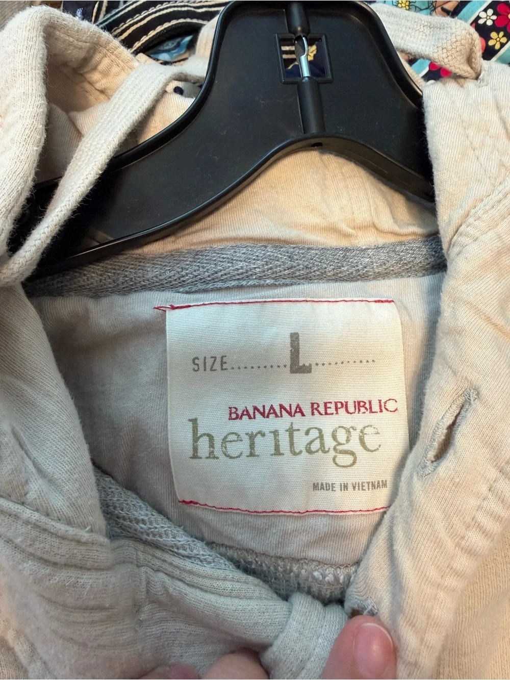 Banana Republic textured hooded